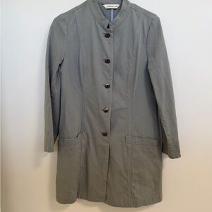 Coldwater Creek S/P Gray Women's Long Blazer / Coat